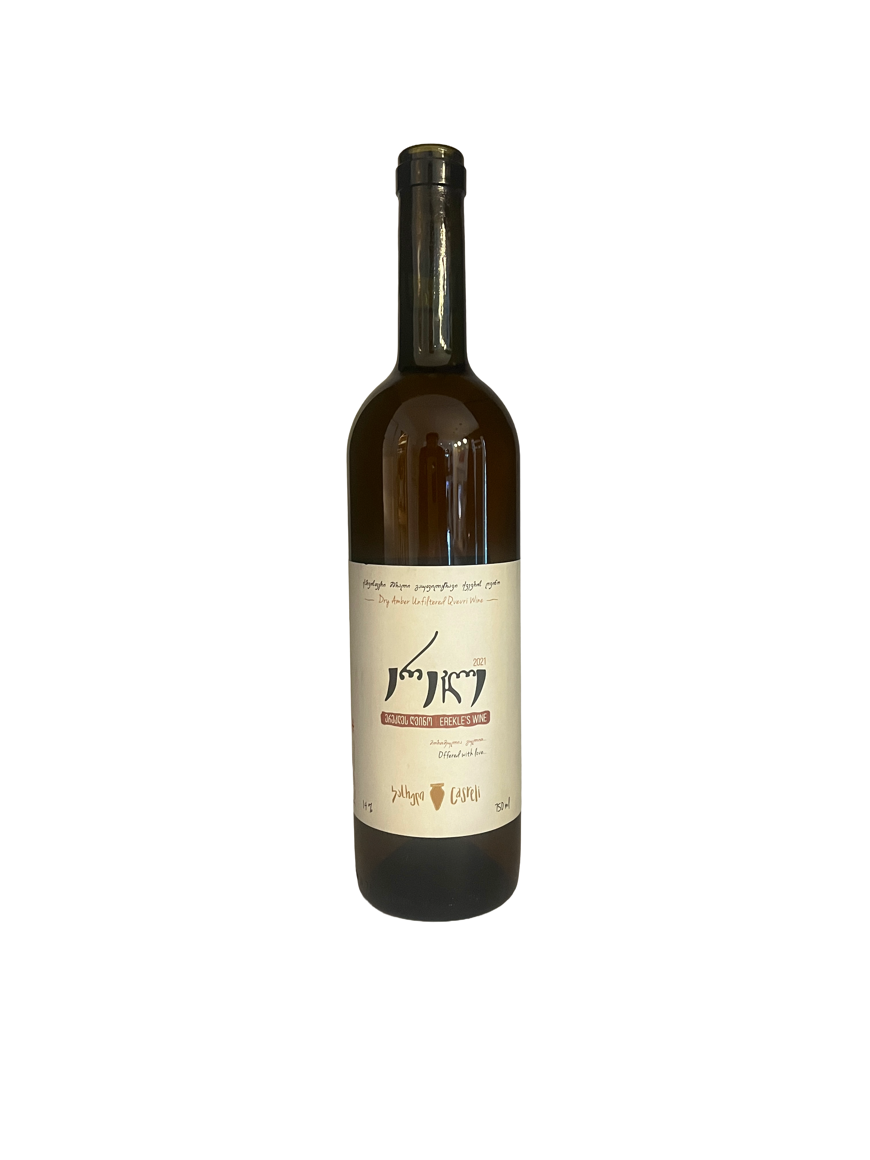 Casreli, Erekle's Wine, Qvevri Dry Amber, Kakheti 2021