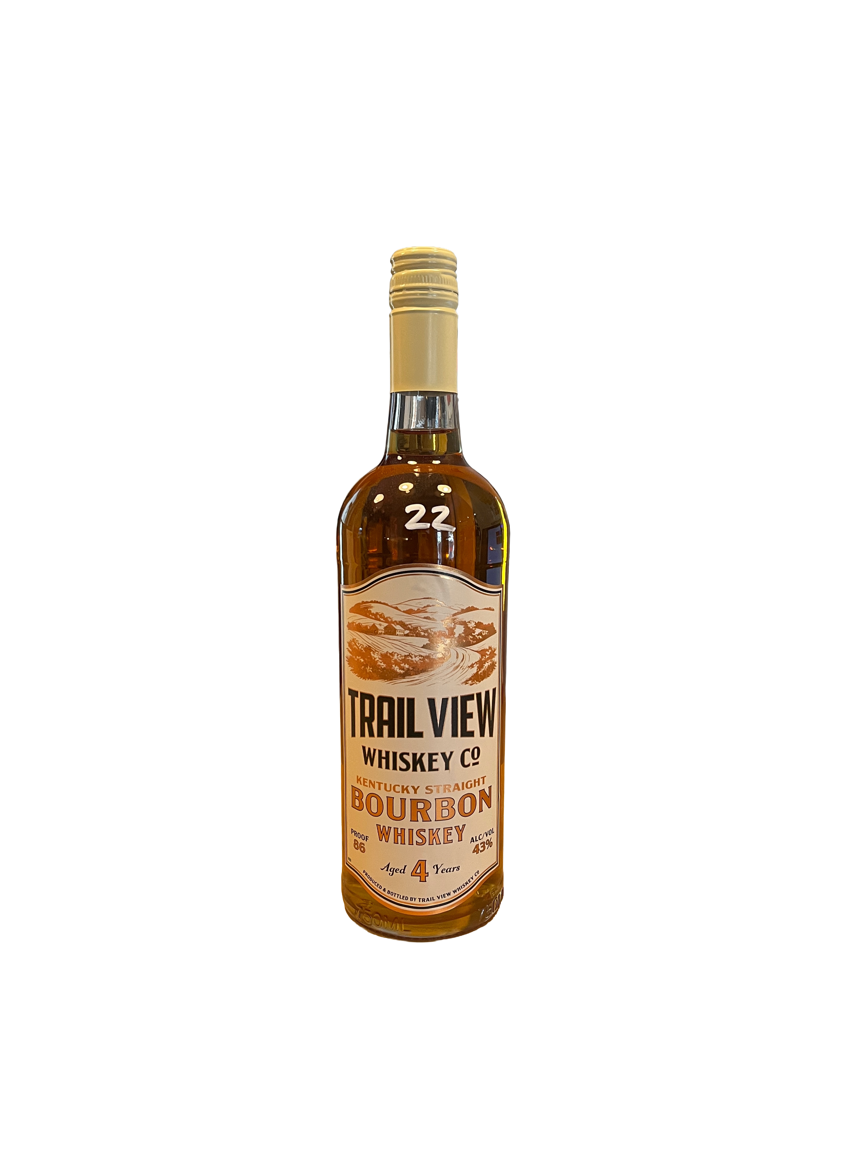 Trail View 4 Year Bourbon Whiskey