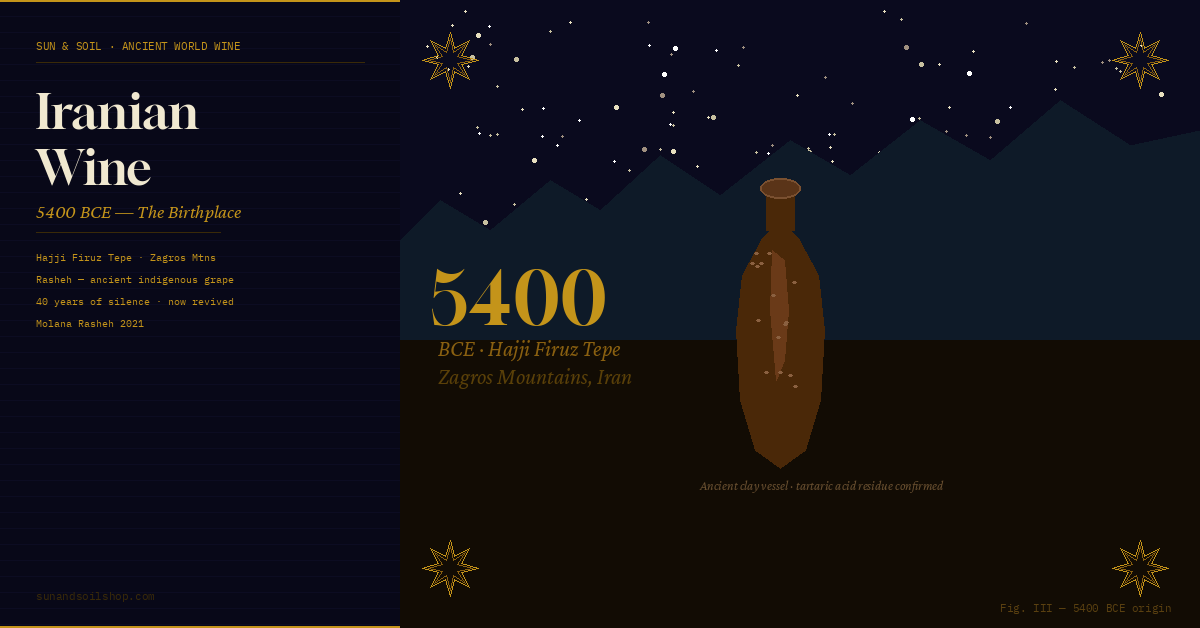 Iranian Wine: The Birthplace of Viticulture, the 40-Year Silence, and the Return of Persian Wine