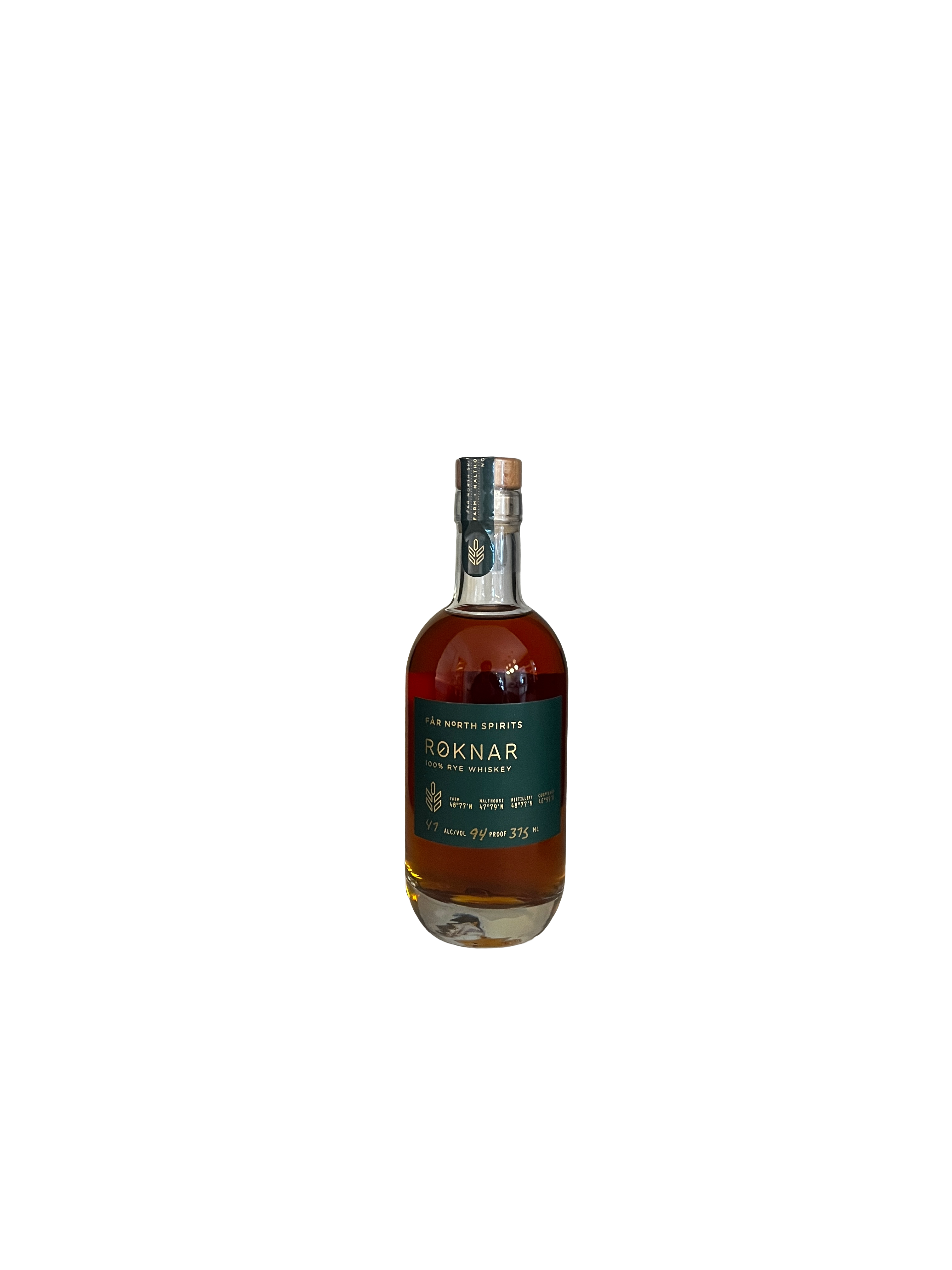 Far North Spirits Roknar 100% Rye 375mL