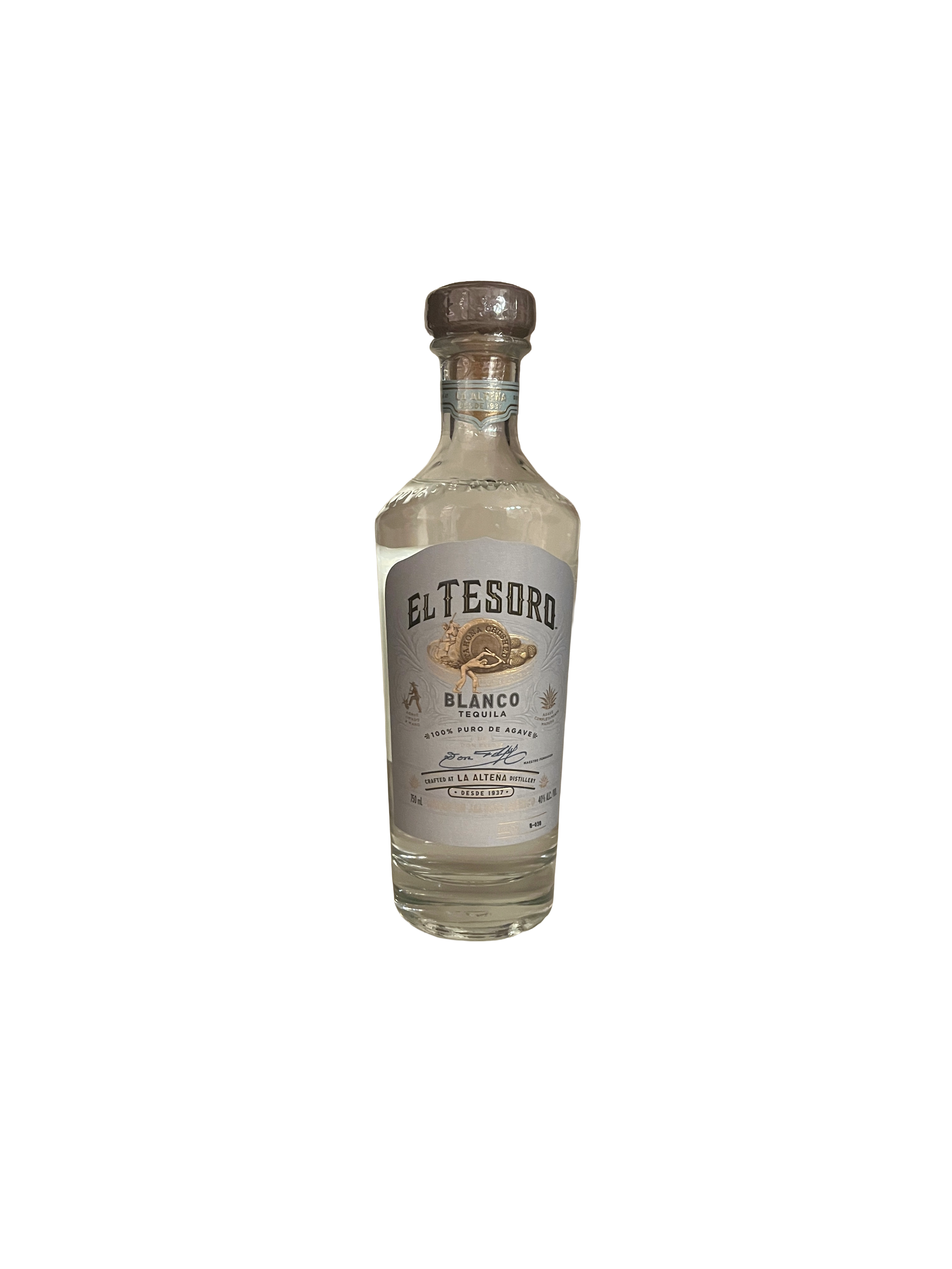 El Tesoro Blanco Tequila 750mL