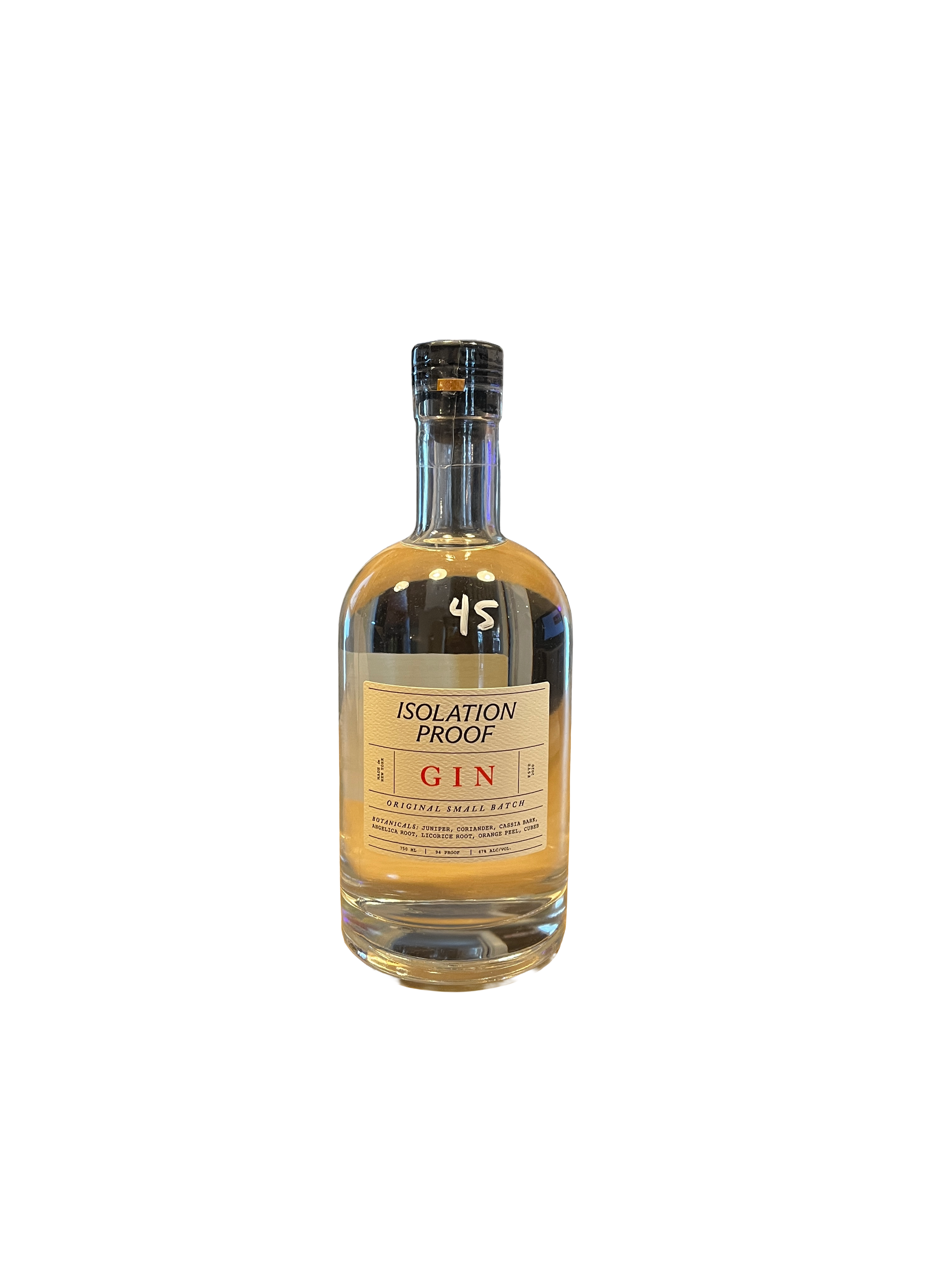 Isolation Proof Gin 750ml